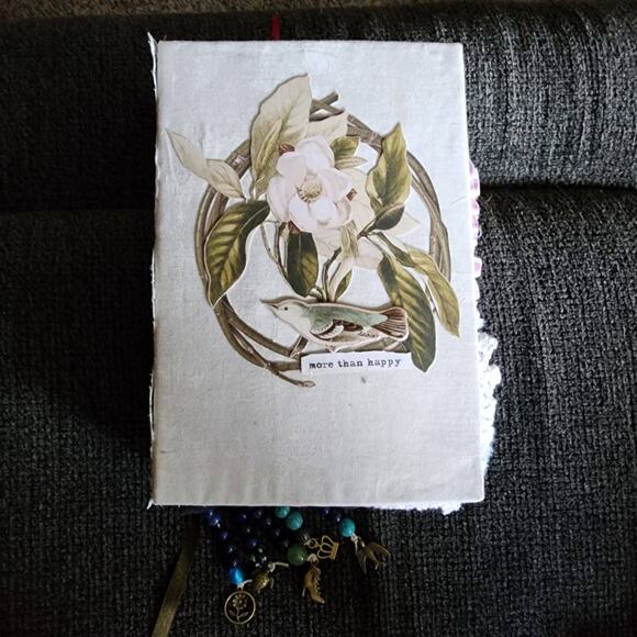 "More Than Happy" Junk Journal, 9in x 6in x 2.5in, 158pages - Picture 1 of 15